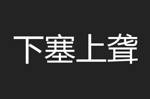 下塞上聋