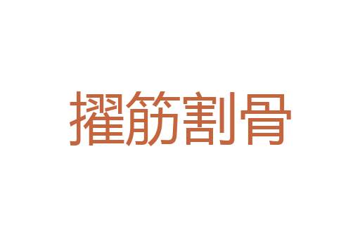 析骨以爨