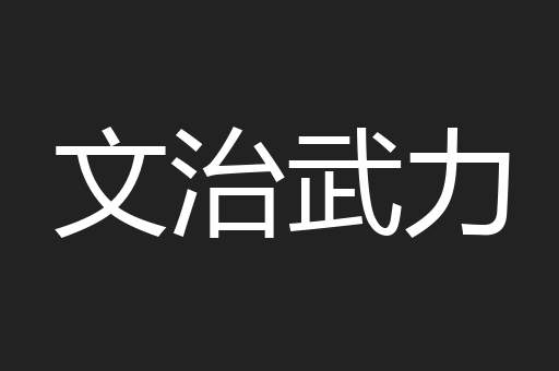 文治武力