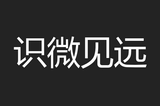 识微见远