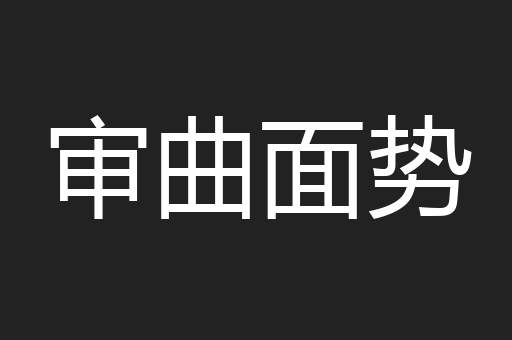审曲面势