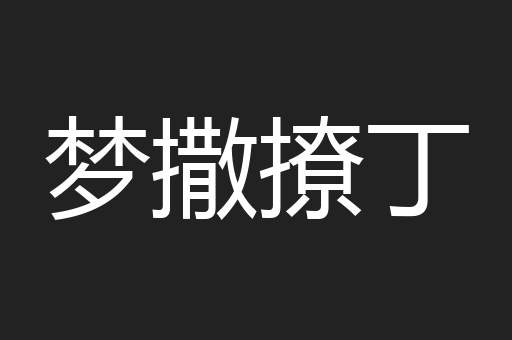 梦撒撩丁