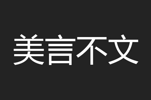 美言不文