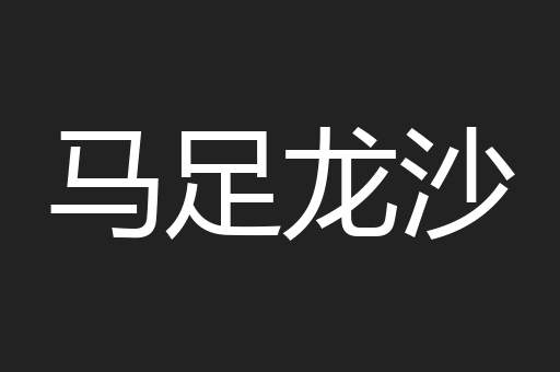 马足龙沙