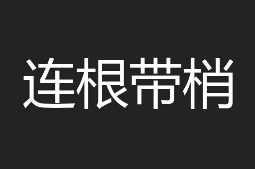 连根带梢