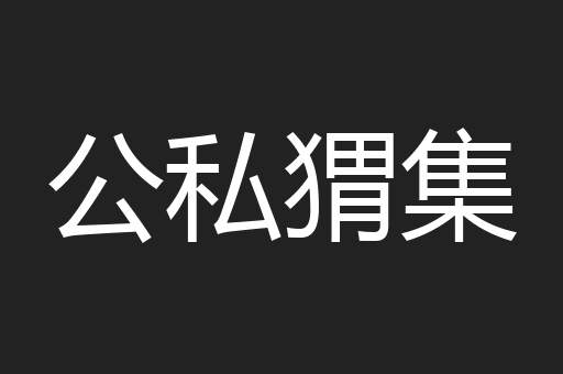 公私猬集