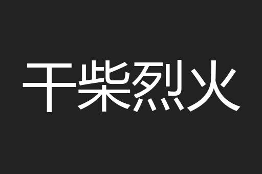 干柴烈火