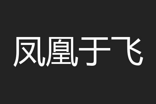凤凰于飞