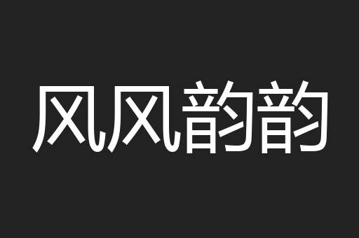 风风韵韵