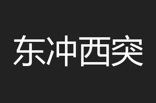 东冲西突