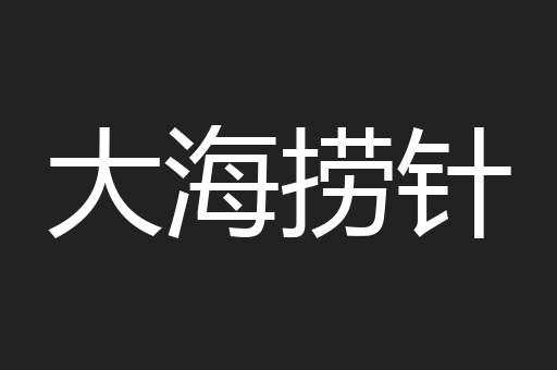 大海捞针