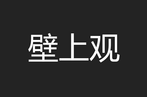 壁上观