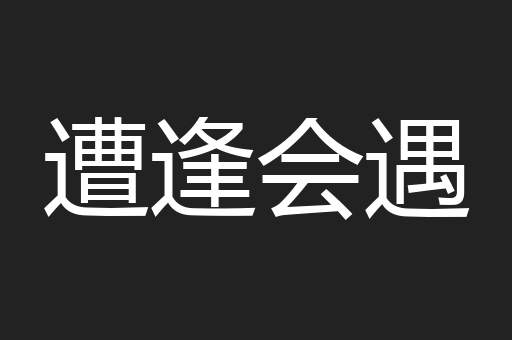 遭逢会遇