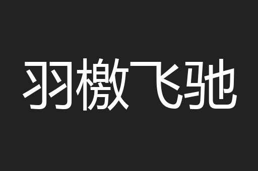 羽檄飞驰