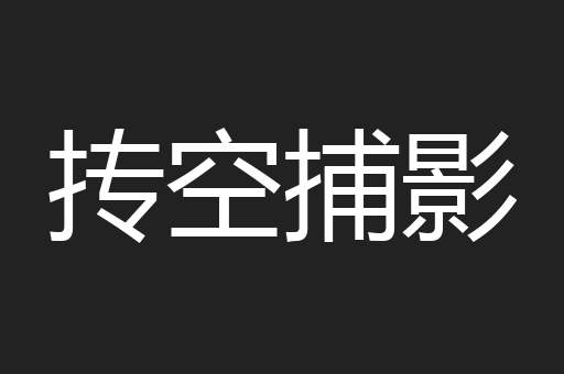 抟空捕影