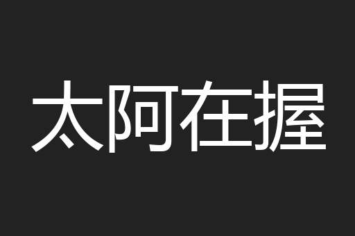 太阿在握
