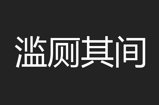 滥厕其间