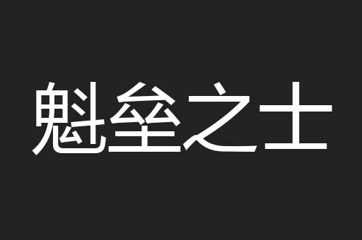 魁垒之士