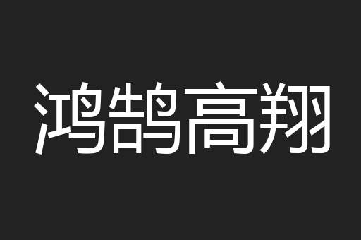 鸿鹄高翔