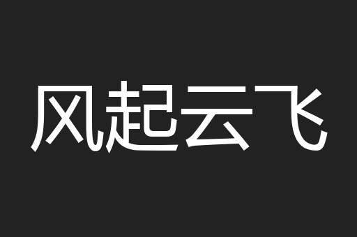风起云飞