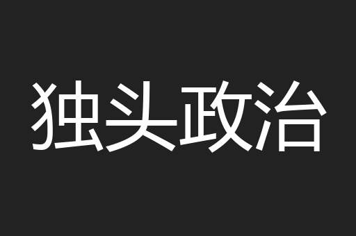 独头政治