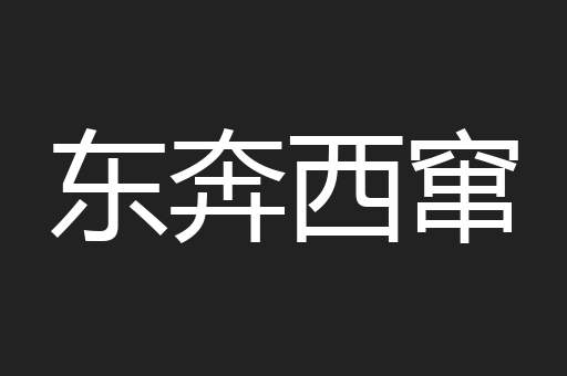 东奔西窜