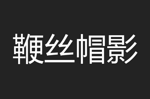 鞭丝帽影